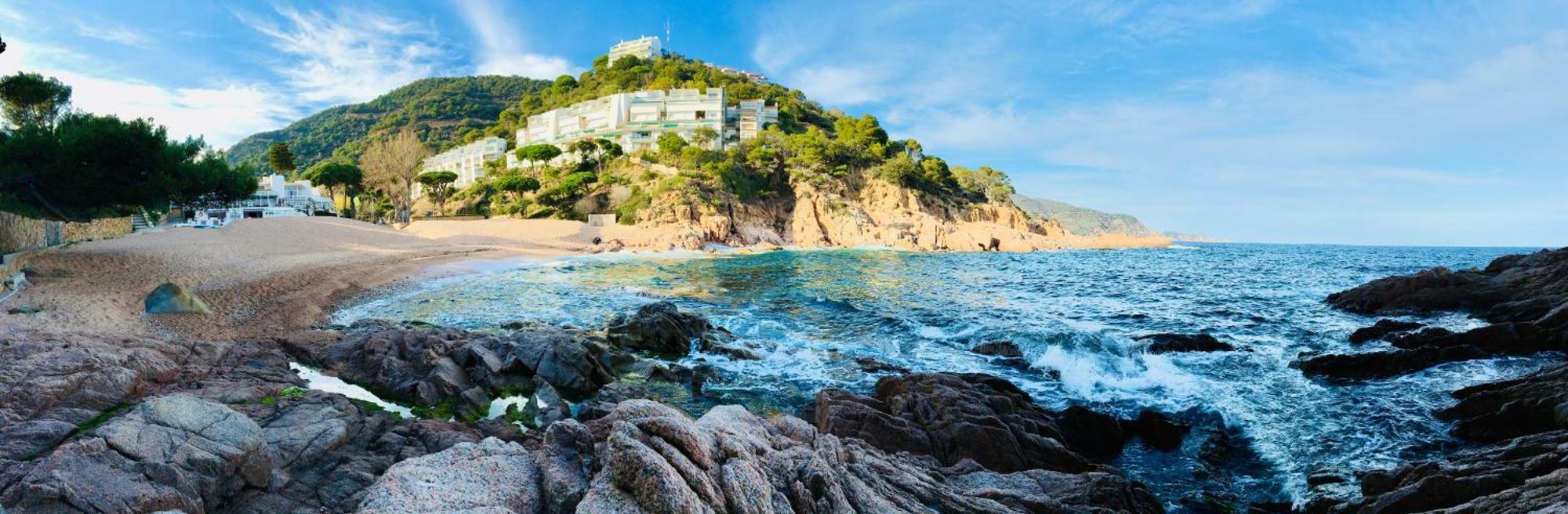 ⭑ Sea Views + Private Beach. What Else? ⭑ Tossa de Mar Dış mekan fotoğraf